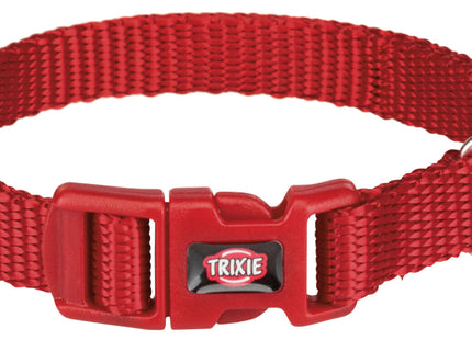 Trixie Premium Halsband – rot, XS-S, 22-35 cm