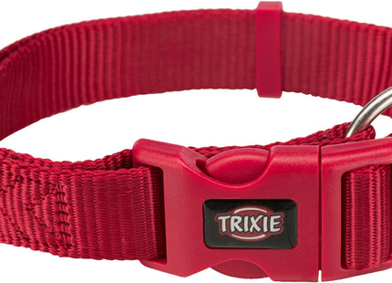 Trixie Premium Halsband – rot, XS-S, 22-35 cm