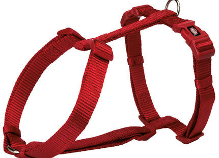 Trixie Premium H-Geschirr - rot, XS-S, verstellbar