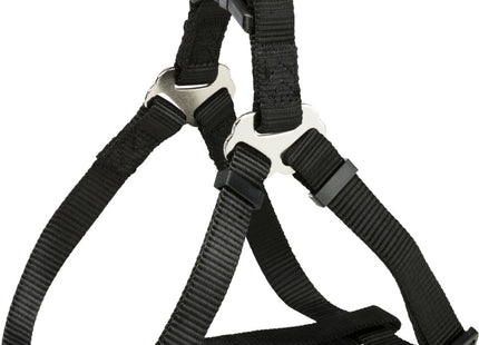 Trixie Premium One Touch Geschirr – schwarz XS-S