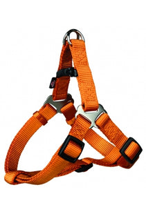 Trixie Premium One-Touch Geschirr in Kupferorange - Stilvoll und funktional für deinen Vierbeiner