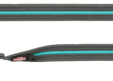 Trixie Fusion Leine - extra lang, grafit ozean