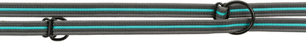 Trixie Fusion V-Leine – verstellbar, grafit/ozean