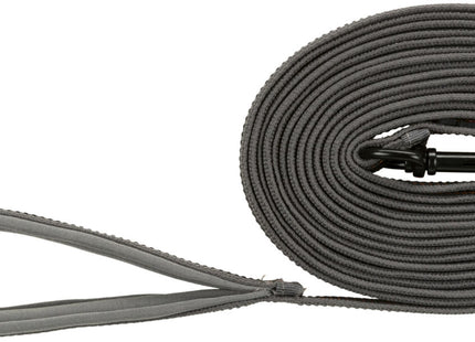 Trixie Fusion Schleppleine - gummiert, grafit, 3m