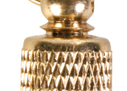 Trixie Adressanhänger goldfarben gross