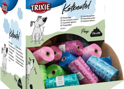 Trixie Hundekotbeutel Rolle 20 Beutel sortiert 70 Stk