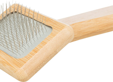 Trixie Softbürste aus Bambus und Metall - hochwertige Pflege für Ihr Haustier