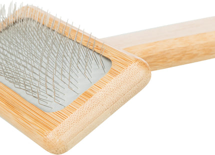 Trixie Softbürste aus Bambus und Metall - hochwertige Pflege für Ihr Haustier