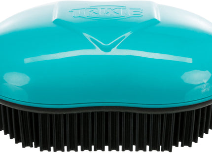 Sanfte Trixie Polster- und Textilbürste in Grau