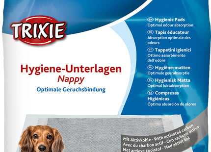 Trixie Hygiene-Unterlage Nappy mit Aktivkohle - zuverlässiger Schutz vor Verschmutzungen und Gerüchen