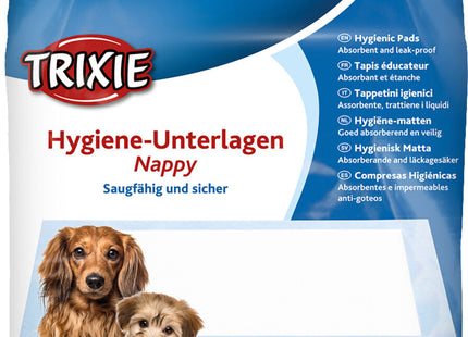 Trixie Hygiene-Unterlage Nappy - Schützende Einweg-Unterlage für Haustiere
