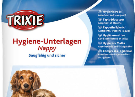 Trixie Hygiene-Unterlage Nappy - Schützende Einweg-Unterlage für Haustiere