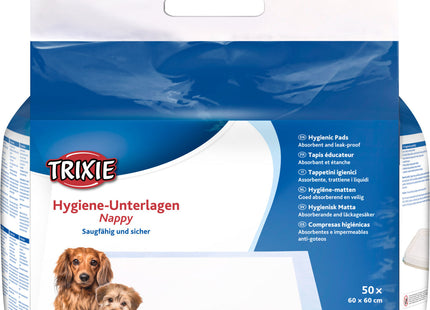 Trixie Hygiene-Unterlage Nappy - Schützende Einweg-Unterlage für Haustiere