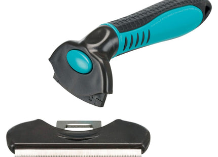 Trixie Carding-Striegel Kunststoff Metallklinge