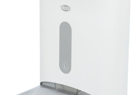 Automatischer Futterautomat für Haustiere in Weissgrau