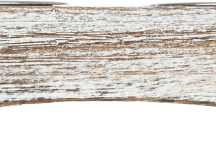 Edelstahl-Hundenapf-Set in Weiss auf Holzunterlage von Trixie