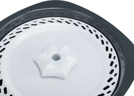 Trixie Trinkbrunnen Flower Kunststoff - hochwertiger Trinkbrunnen für Haustiere aus strapazierfähigem Kunststoff