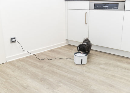 Trixie Trinkbrunnen Flower Kunststoff - hochwertiger Trinkbrunnen für Haustiere aus strapazierfähigem Kunststoff