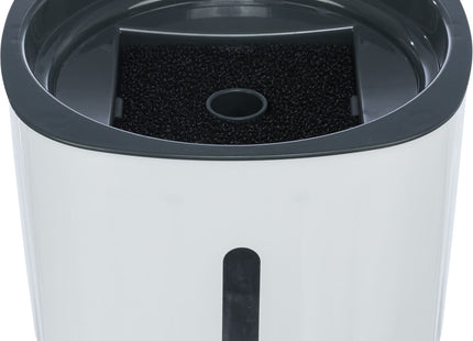 Trixie Trinkbrunnen Flower Kunststoff - hochwertiger Trinkbrunnen für Haustiere aus strapazierfähigem Kunststoff