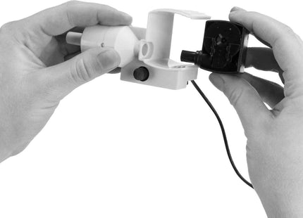 Keramik-Trinkbrunnen für Haustiere, 1,5 l, petrolweiss