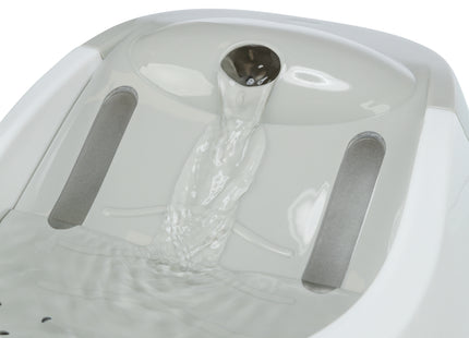 Automatischer Wasserspender für Haustiere, 1 Liter, weiss-blau