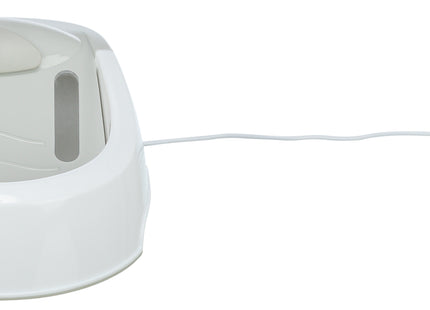 Automatischer Wasserspender für Haustiere, 1 Liter, weiss-blau