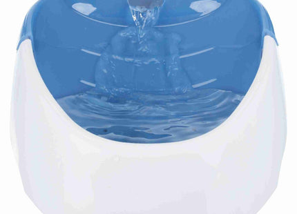 Automatischer Wasserspender für Haustiere, 1 Liter, weiss-blau