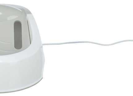 Automatischer Wasserspender für Haustiere, 1 Liter, weiss-blau