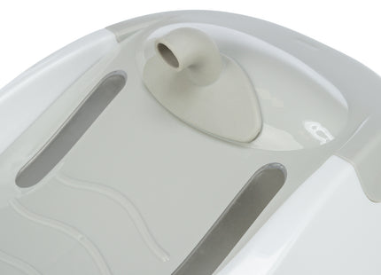 Automatischer Wasserspender für Haustiere, 1 Liter, weiss-blau