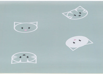 Trixie Napfunterlage Katze Mimi - salbei, 44x28 cm