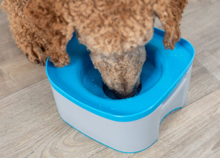 Stabiler Reisenapf in Dunkelgrau-Petrol von Trixie - ideal für unterwegs!