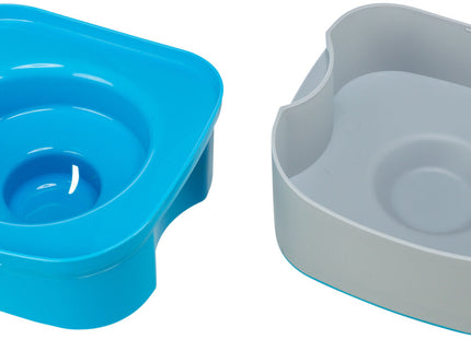 Stabiler Reisenapf in Dunkelgrau-Petrol von Trixie - ideal für unterwegs!