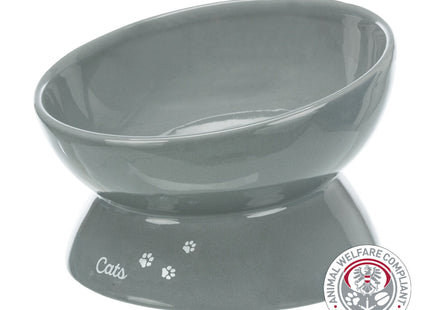 Grosser grauer Keramik-Napf von Trixie für XXL-Hunde