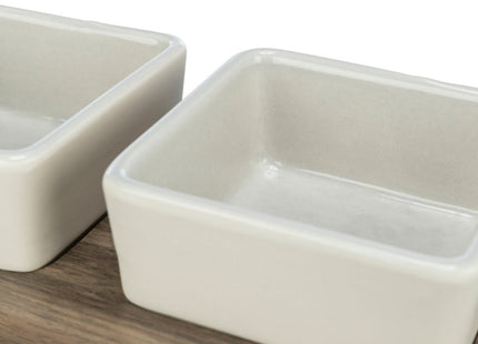 Trixie Napf-Set CityStyle aus Keramik und MDF