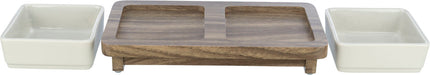Trixie Napf-Set CityStyle aus Keramik und MDF