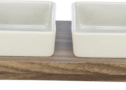 Trixie Napf-Set CityStyle aus Keramik und MDF