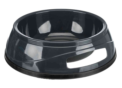 Trixie Kunststoffnapf mit Gummiring in verschiedenen Farben