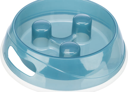 Trixie Slow Feed Napf - Hochwertiger Futternapf zur Förderung langsameren Fressens für Haustiere