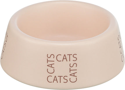 Rosa Keramiknapf für Katzen von Trixie - stilvoll und funktional