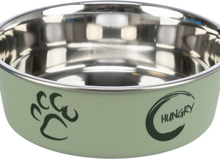 Trixie Edelstahlnapf mit Kunststoffmantel