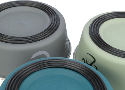 Trixie Edelstahlnapf mit Kunststoffmantel