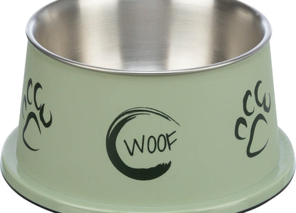 Trixie Langohrnapf aus Edelstahl und Kunststoff mit einem Durchmesser von 19 cm