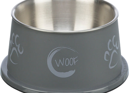 Trixie Langohrnapf aus Edelstahl und Kunststoff mit einem Durchmesser von 19 cm