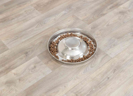 Trixie Welpennapf aus Edelstahl mit einem Durchmesser von 38 cm