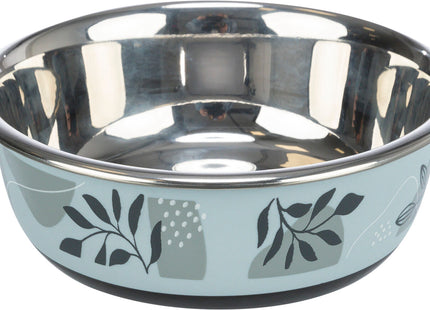 Edelstahl-Napf in Blaugrau für Haustiere von Trixie