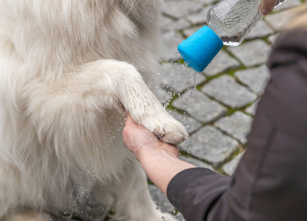 Trixie Mobile Hundedusche – Aufsatz, blau, klein