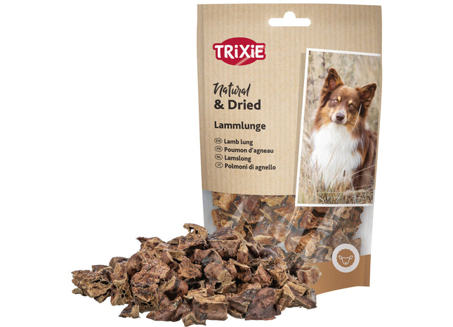 Trixie Lammlunge 80 g - hochwertiges Leckerli für Hunde, natürliche Zutaten, ideal für Training und Belohnung