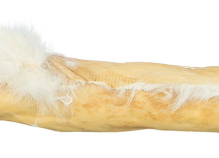 Trixie Kaninchenhautrolle mit Fell – 85 g Kausnack