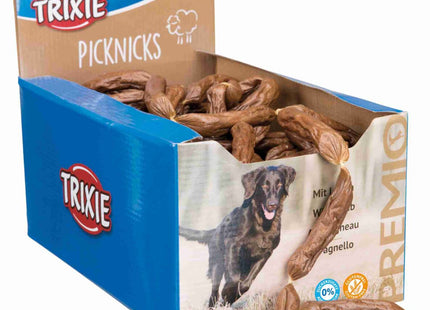 Trixie PREMIO Picknicks Würstchenkette Lamm 8 cm 200 Stk