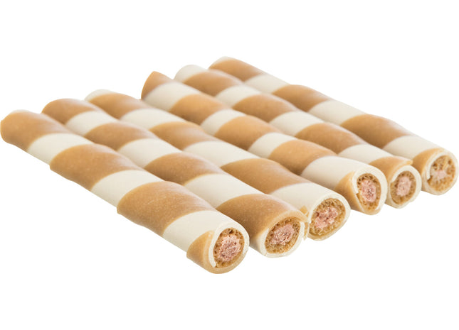 Trixie Kaurollen gefüllt mit Huhn, lose, 100 Stück à 17 g / 10 cm